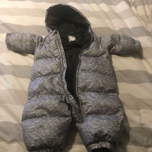 Baby gap down snow suit